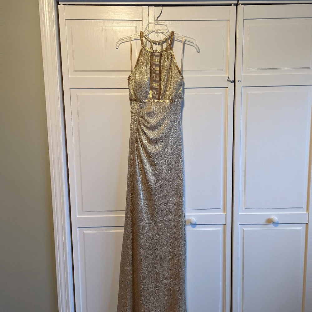 Gold Evening Gown
